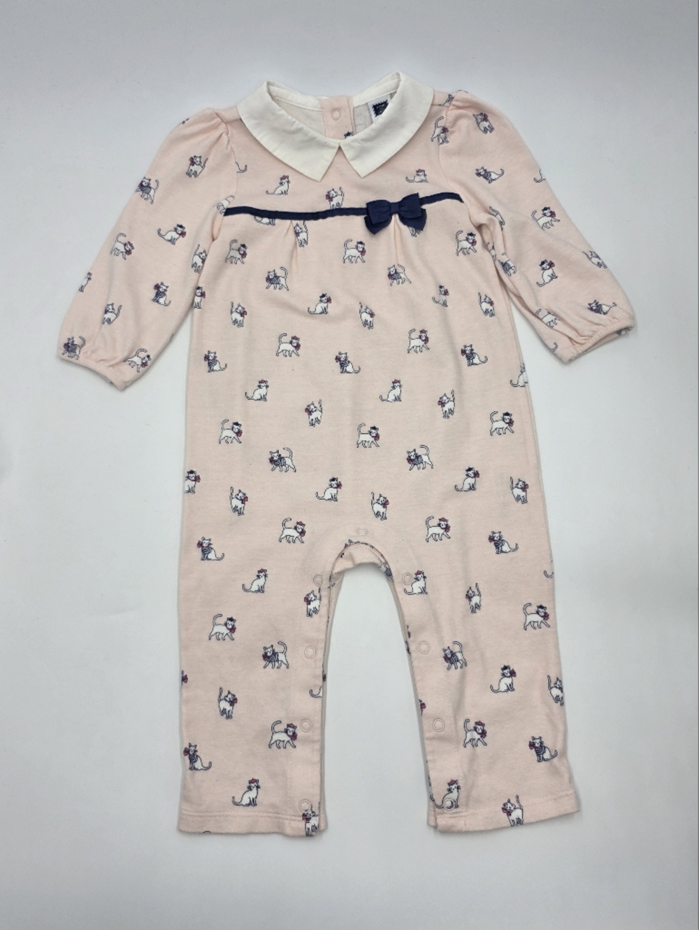 Janie and Jack baby girl Parisian cat outfit size 6-12 months